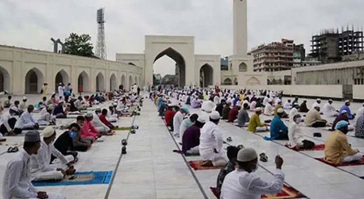  বায়তুল মোকাররমে ঈদুল আজহার ৫টি জামাত, প্রথমটি সকাল ৭টায়